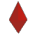 Red Glass Spinning Arrow 15